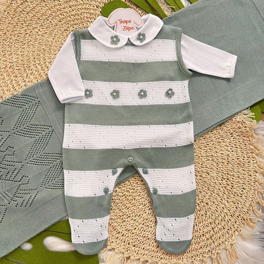 Saída de maternidade Olívia- Verde